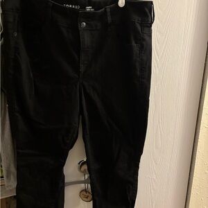 Torrid Classic Black Trousers